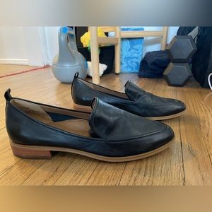 Brand New Susina Black Leather Loafers
